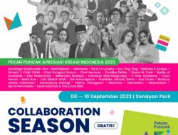 PEKAN PUNCAK APRESIASI KREASI INDONESIA 2023: Kolaborasi Hebat Produk Lokal dan Hiburan Seru!