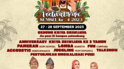 Festival Kopi Sumsel ke-4 Siap Meriahkan Palembang pada Tanggal 27-28 September 2023