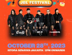 Dewa 19, Ungu, Cokelat, dan Pamungkas Bakal Ramaikan JBL Festival 2023