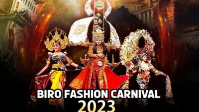 Biro Fashion Carnival 2023: Mempersembahkan “Abirupa Nuswantara” di Kota Kediri