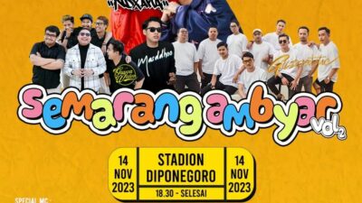 Semarang Ambyar Vol.2: Konser Musik Spektakuler Kembali Hadir di Kota Semarang