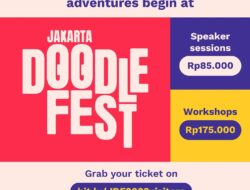 Jakarta Doodle Fest 2023: Seni, Kreativitas, dan Intelektualitas Bersatu di M Bloc Space