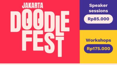 Jakarta Doodle Fest 2023: Seni, Kreativitas, dan Intelektualitas Bersatu di M Bloc Space