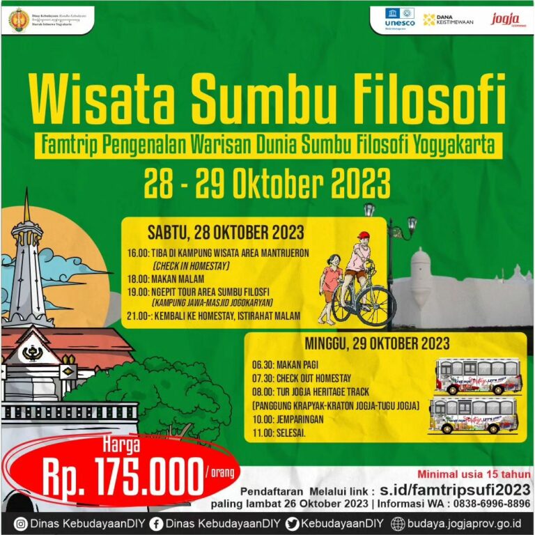 Wisata Sumbu Filosofi: Famtrip Memperkenalkan Keindahan Sumbu Filosofi ...