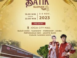 Gebyar Batik Sleman 2023: Merayakan Hari Batik Nasional dengan Keindahan Batik Sleman