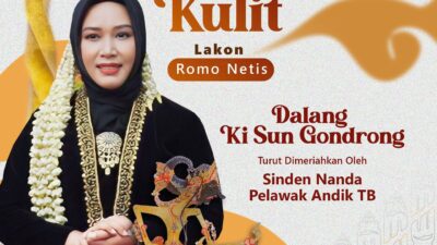 Pagelaran Wayang Kulit: Dalang Ki Sun Gondrong Bawakan Lakon Romo Netis di Alun-Alun Mojokerto