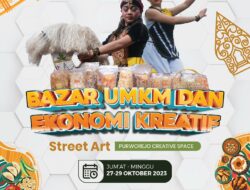 Purworejo Creatif Space: Bazar UMKM & Ekonomi Kreatif Sambut Hari Sumpah Pemuda