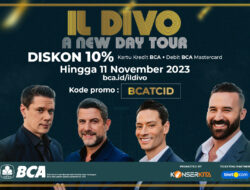 IL Divo: Konser ‘A New Day Tour 2023’ Siap Guncang Jakarta