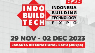 IndoBuildTech Expo 2023: Pameran Bahan Bangunan dan Arsitektur Terbesar di Jakarta