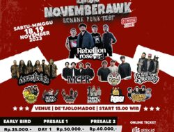 NOVEMBERAWK Senank Punk Fest oleh PassionVille.id