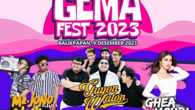 GEMA FEST 2023: Meriahnya Gebyar Musik Ambyar di Balikpapan