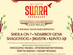 Swara Prambanan: Merayakan Tahun Baru Bersama Sheila On 7, Ndarboy Genk, Shaggydog, Jikustik, dan Kunto Aji
