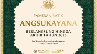 Pameran Batik Angsukayana, Persembahan Indah Warisan Batik Mangkunegaran