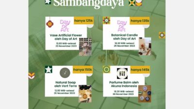 SAMBANGDAYA: Dari Lokakarya Seni hingga Bazar UMKM!