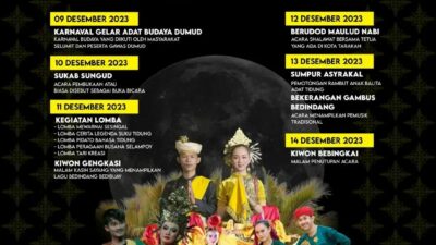 Gelar Adat Budaya Dumud 2023: Pesta Budaya Suku Tidung yang Memukau