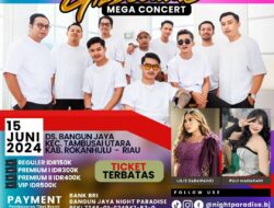 Konser Musik Spektakuler “MEGA CONCERT GILDCOUSTIC” di Wisata Bangun Jaya Night Paradise