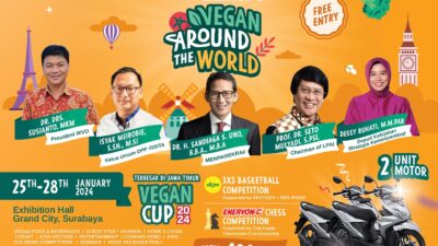 Vegan Festival Surabaya 2024 – Pesta Kuliner Vegan Terbesar di Dunia