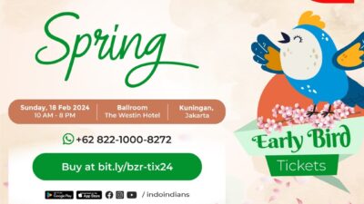 Indoindians Spring Bazaar & Food Court 2024: Acara Belanja dan Kuliner yang Meriah di Jakarta