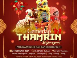 Gemerlap Perayaan Imlek dan Cap Go Meh di Thamrin Bojonegoro 2024