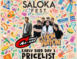 Rincian Harga Tiket Early Bird Saloka Fest Day 1 dengan Denny Caknan dan Guyon Waton