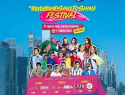 Maybelline ID Sing to Shine Festival Konser Gratis dan Beragam Hiburan