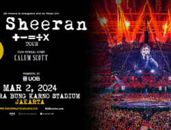 Dari Inggris ke Jakarta: Perjalanan Ed Sheeran dalam + – = ÷ x Tour 2024