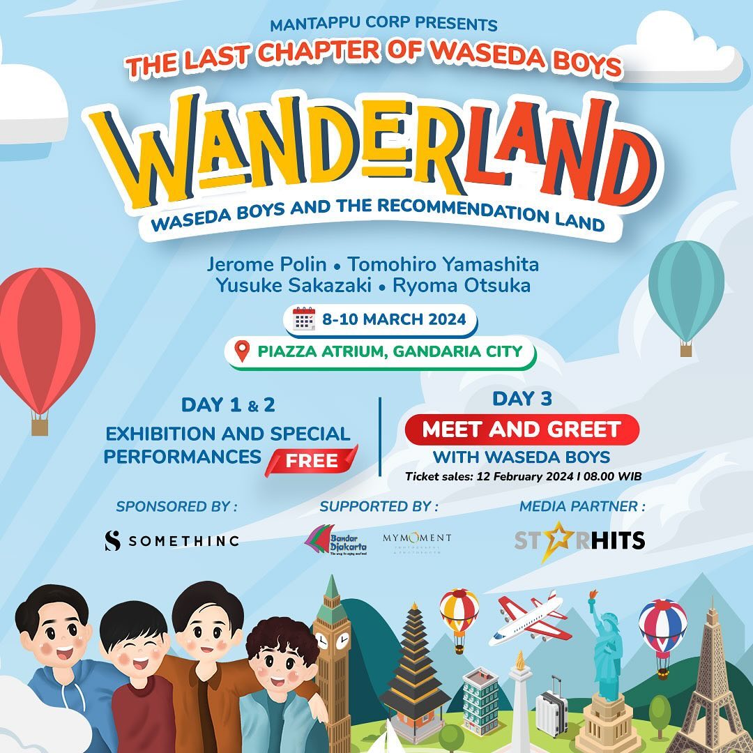 Waseda Boys Hadirkan “Wanderland” sebagai Kado Perpisahan