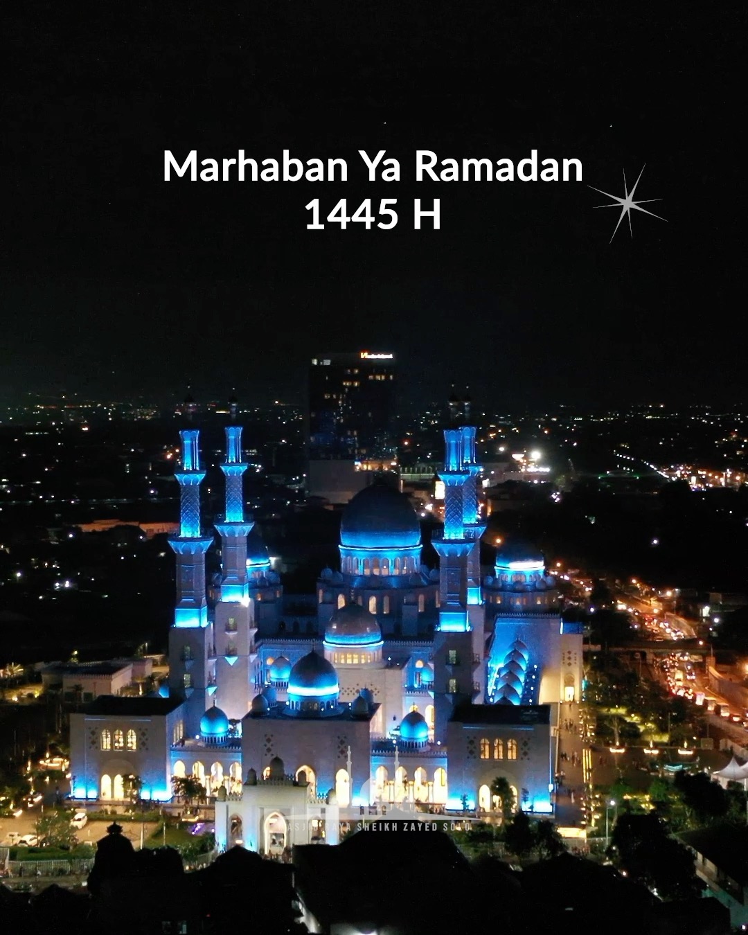 Beberapa Agenda Kegiatan Ramadan 1445 H di Masjid Raya Sheikh Zayed Solo