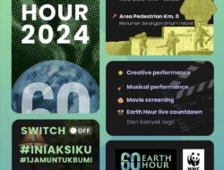 Sambut Earth Hour 2024 di Yogyakarta: Satu Jam Pemadaman untuk Bumi