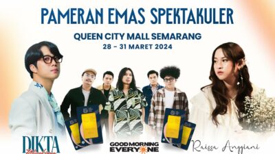 GME, Dikta dan Raissa Aggiani di Pameran Emas Spektakuler Semarang