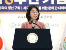 Ketua IWPG Hyun Sook Yoon “DPCW adalah resolusi perang. Kekerasan dan kesenjangan akan dilenyapkan dari bumi.”