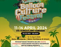 Kembaran Balloon Culture Festival 2024: Pesta Kebudayaan yang Mengangkasa di Wonosobo
