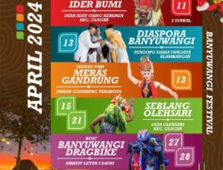 Banyuwangi Festival April 2024 – Warna-warni Tradisi dan Kebersamaan