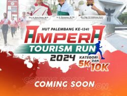 Palembang Siap Gelar Ampera Tourism Run 2024, Pesta Olahraga yang Seru
