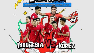 Nonton Bareng Pertandingan Kuarter Final Piala Asia U-23: Indonesia vs Korea Selatan di Cilacap