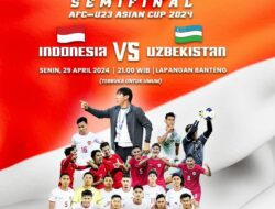 Nonton Bareng Semifinal Piala Asia U-23: Indonesia vs Uzbekistan di Berbagai Titik di Jakarta dan Sekitarnya
