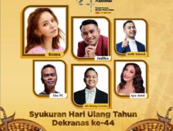 Meriahnya HUT Dekranas ke-44 dengan Sederet Artis Top Indonesia