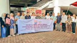BSI Memberikan Bantuan kepada Penyintas Erupsi Gunung Ruang di Kabupaten Sitaro Sulawesi Utara