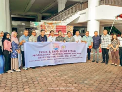 BSI Memberikan Bantuan kepada Penyintas Erupsi Gunung Ruang di Kabupaten Sitaro Sulawesi Utara