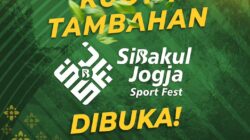 KUOTA PENDAFTARAN SIBAKUL JOGJA SPORT FEST 2024 DIBUKA ON THE SPOT