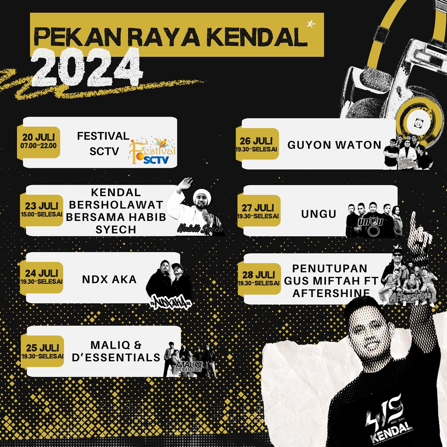 Pekan Raya Kendal 2024 Semarak Meriah Hari Jadi ke419 Kabupaten