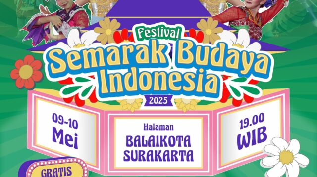 Semarak Budaya Indonesia 2025 Siap Digelar di Surakarta