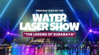 Water Laser Show dan Surabaya Vaganza 2025 akan Warnai Surabaya Akhir Pekan Ini