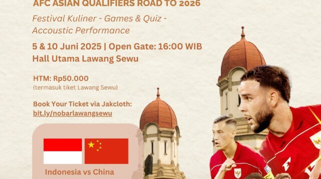 Lawang Sewu Gelar Nonton Bareng Tanggal 5 dan 10 Juni