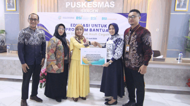 BSI Maslahat Bantu Keluarga Rentan Stunting di Sragen