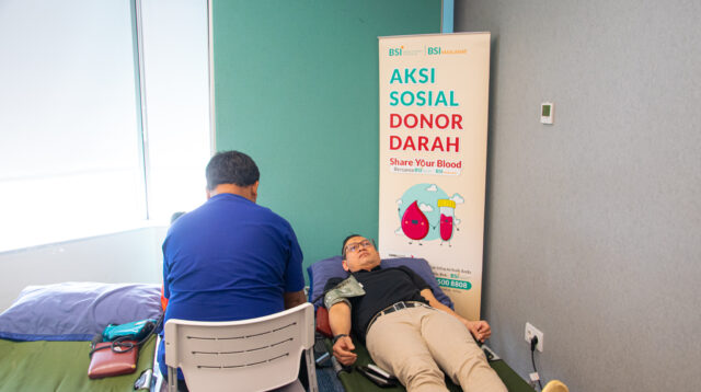 BSI Maslahat dan Serikat Pegawai BSI Gelar Aksi Donor Darah Himpun Ratusan  Kantong Darah  