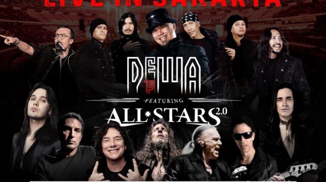 Dewa 19 Gandeng Mr. Big dan Extreme di Konser Allstars 2.0 Jakarta 2025