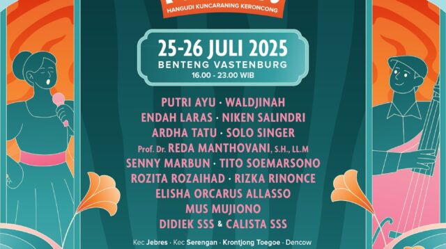 Line-Up Solo Keroncong Festival 2025 Hadirkan Musisi Legendaris, Artis dan Komunitas Lokal