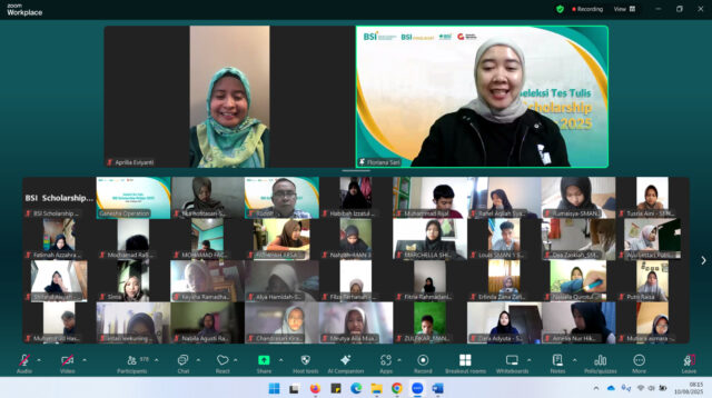 BSI Maslahat Menggelar Seleksi Tes Tulis BSI Scholarship Pelajar 2025 