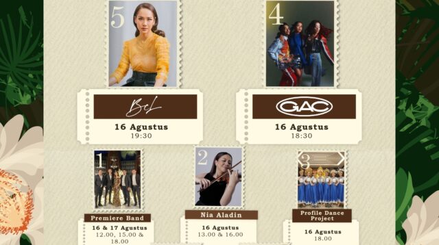 Pesta Kemerdekaan Plaza Senayan: Rangkaian Pertunjukan Musik & Seni